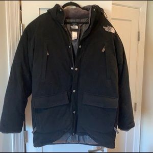 The North Face Men’s Long Black Winter Coat